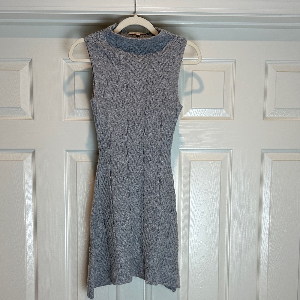 Everleigh Heather Gray Sleeveless Mini Dress
